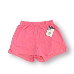 Neon Pink Sweat Shorts | JUNIOR Medium | SOFFE
